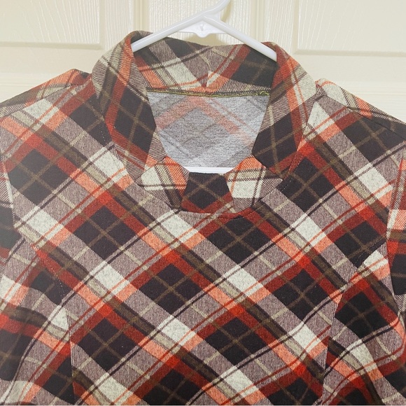 Turtle Neck Plaid Tunic Dress Size M - Picture 4 of 6